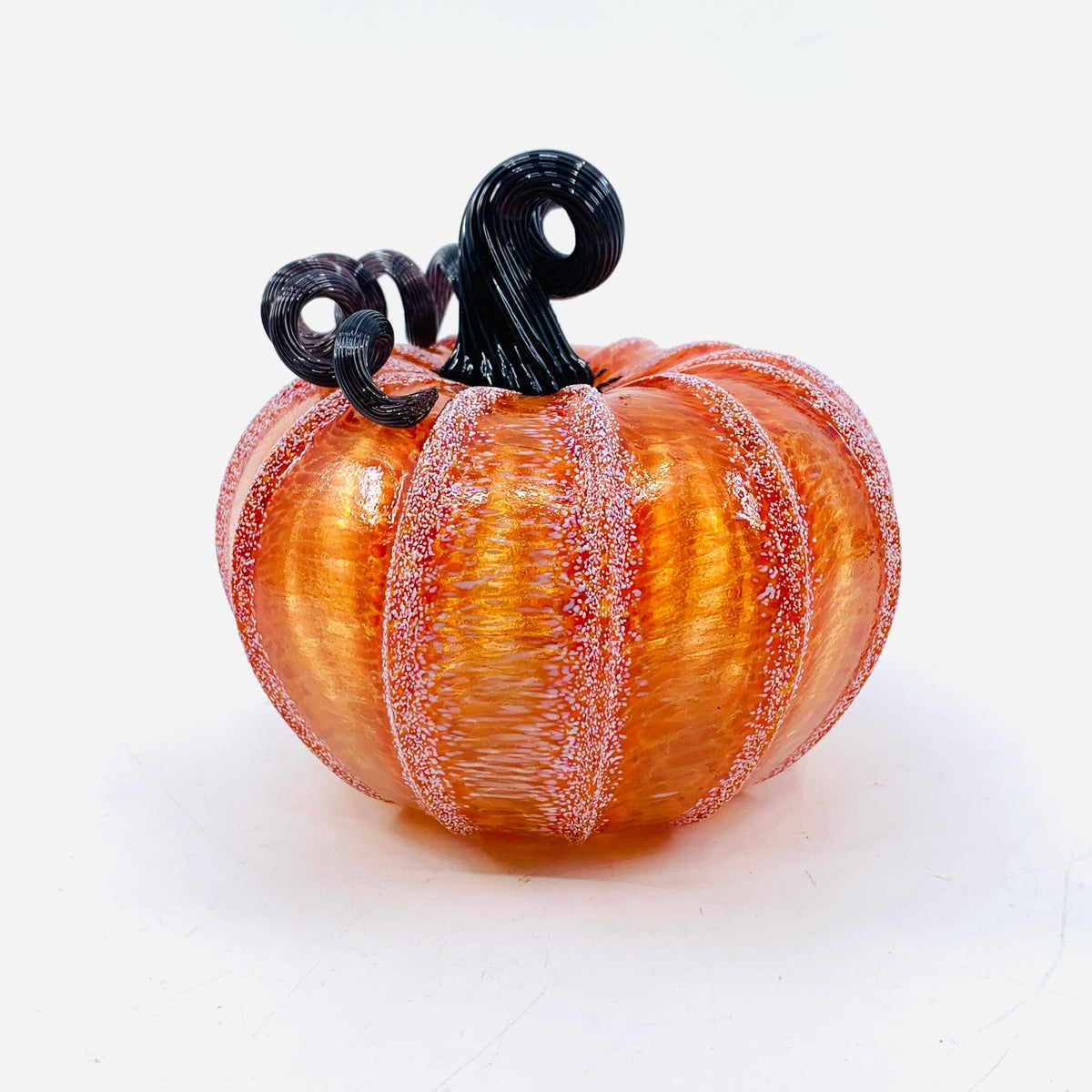 Daily Pumpkin 3815 Fall Squat Gabby Luke Adams Glass Blowing Studio 