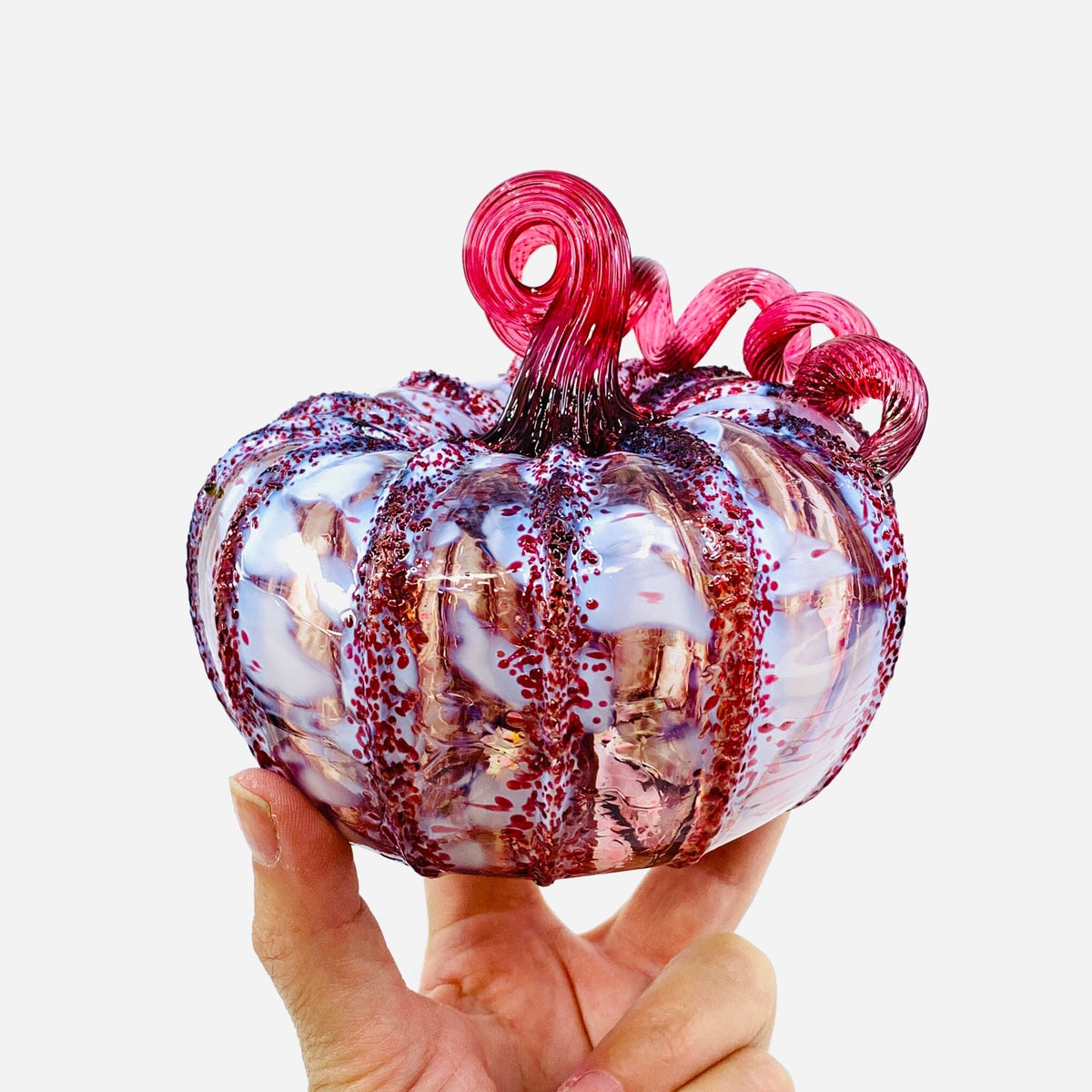 Daily Pumpkin 2930 Squat Gabby Luke Adams Glass Blowing Studio 