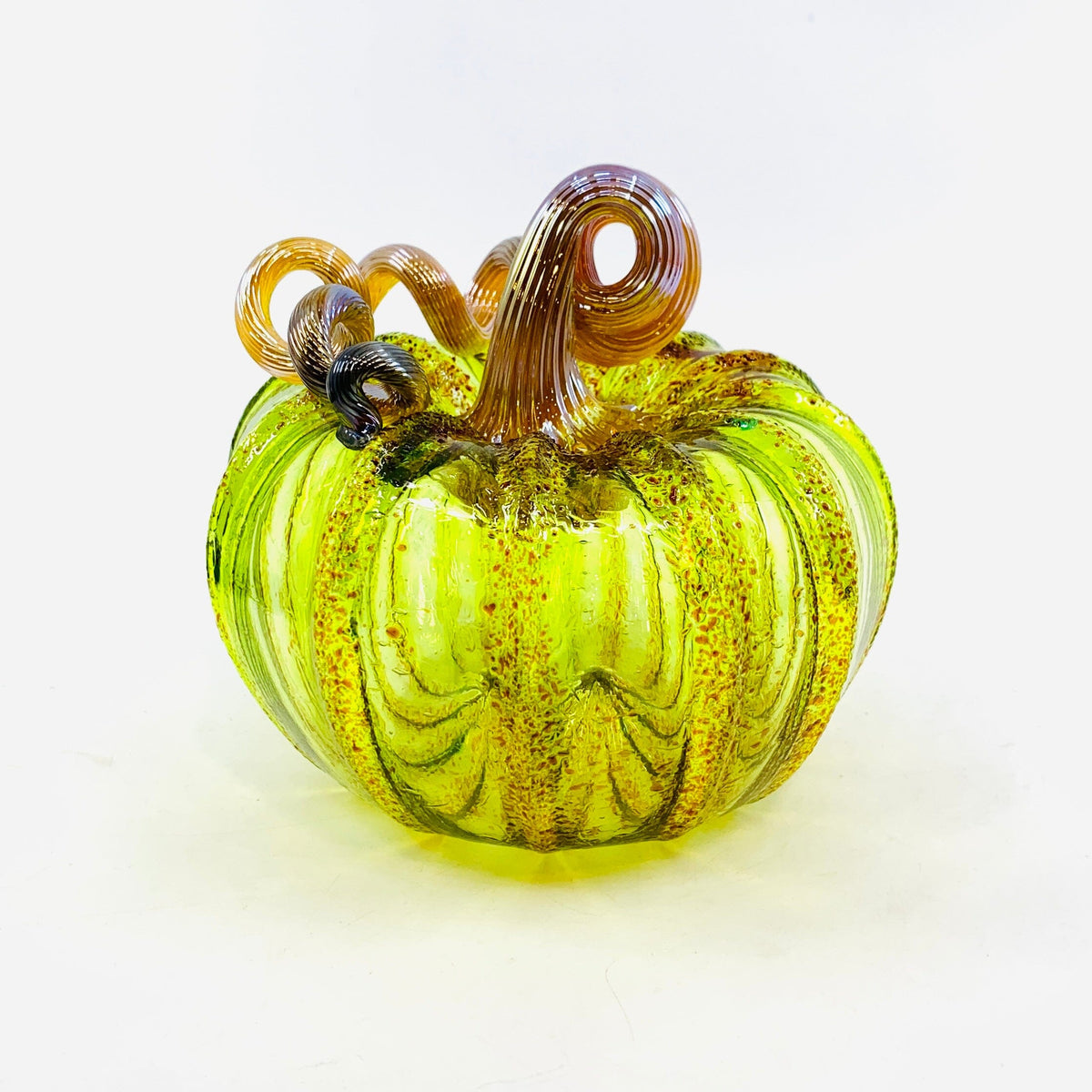 Daily Pumpkin 1373 Holiday Squat Gabby Luke Adams Glass Blowing Studio 
