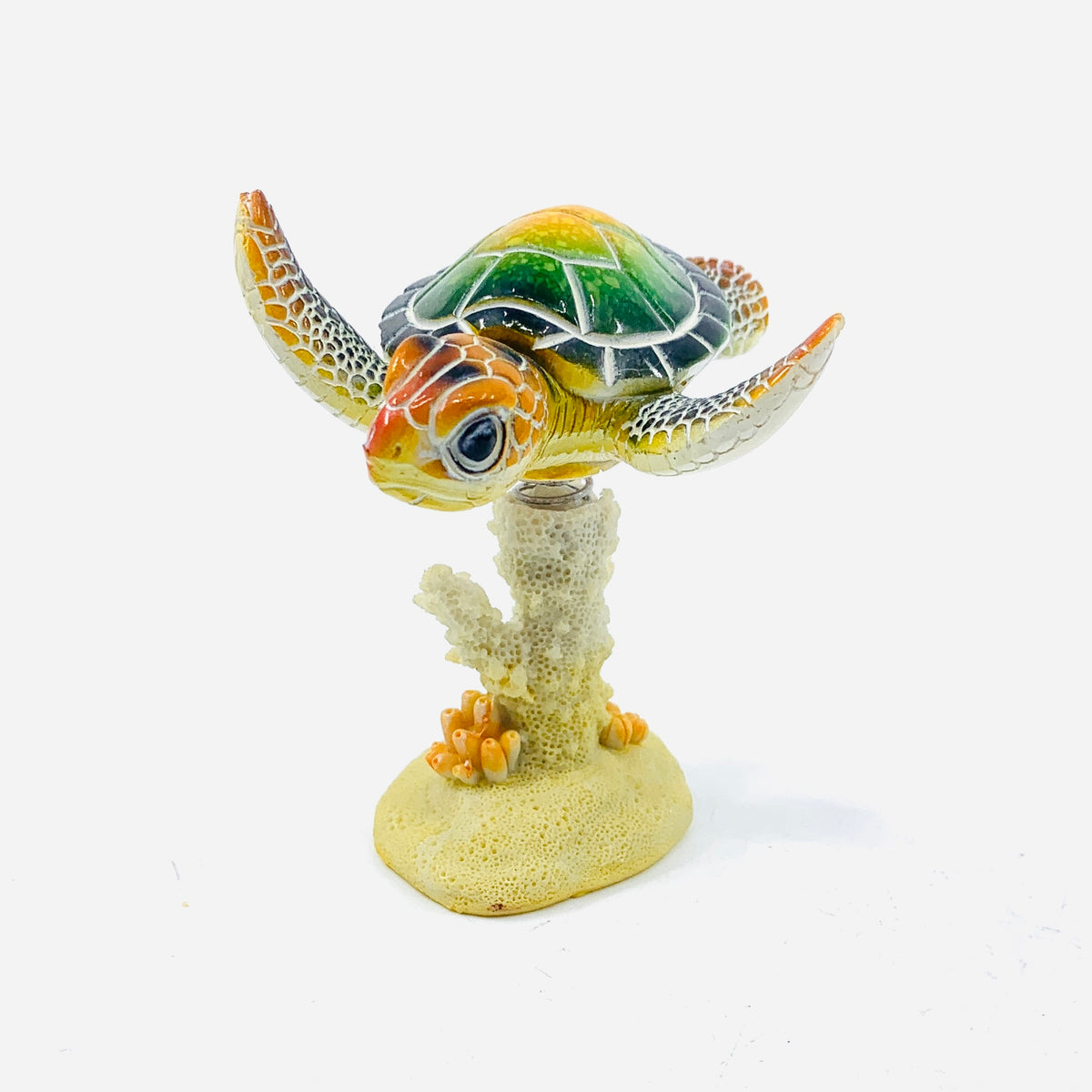 Green Sea Turtle Bobble-Head Décor