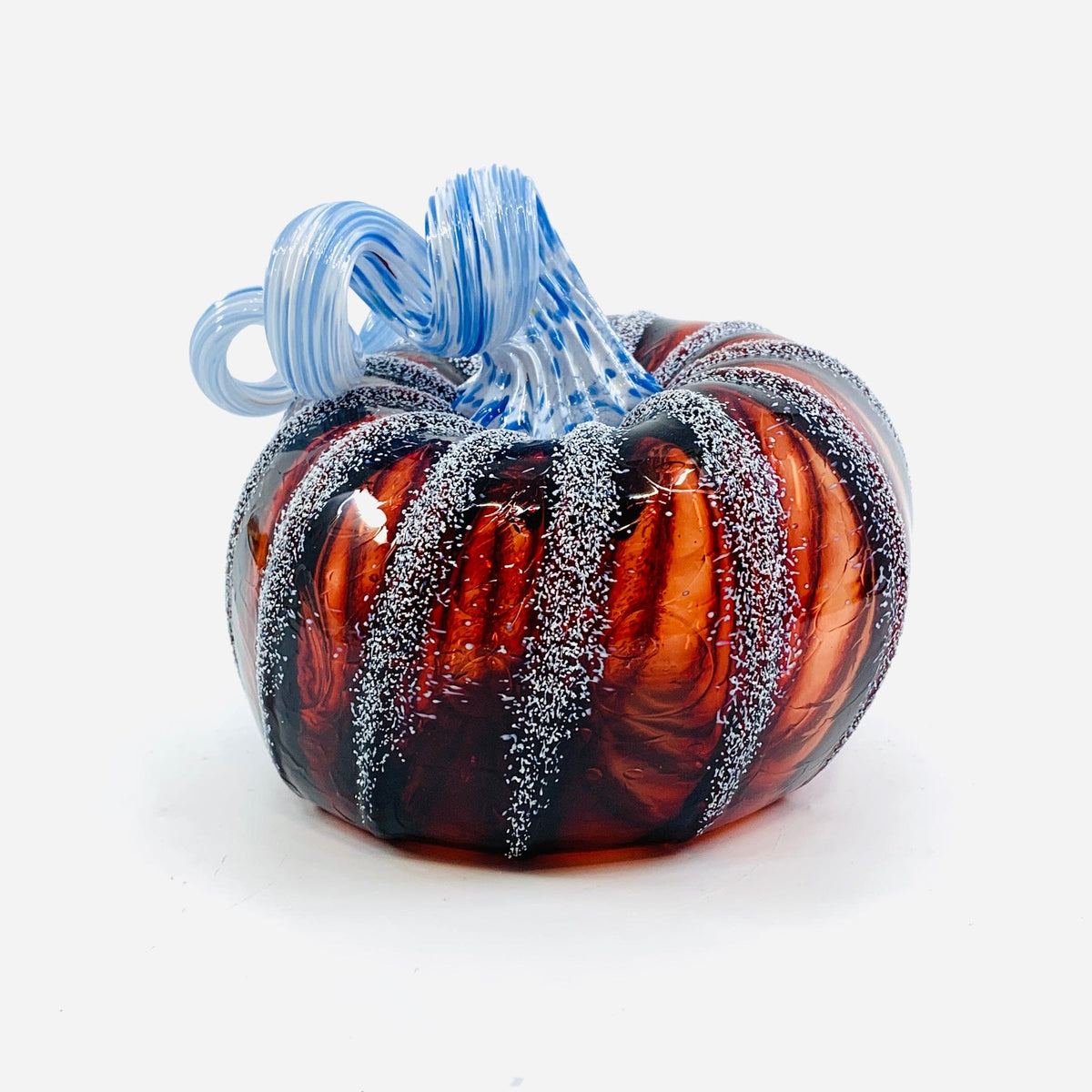 Daily Pumpkin 2762 Oops Squat Gabby Luke Adams Glass Blowing Studio 