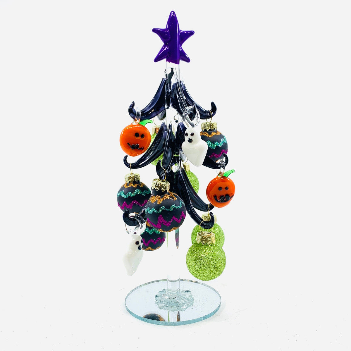 Glass Halloween Tree 34 Decor GANZ 