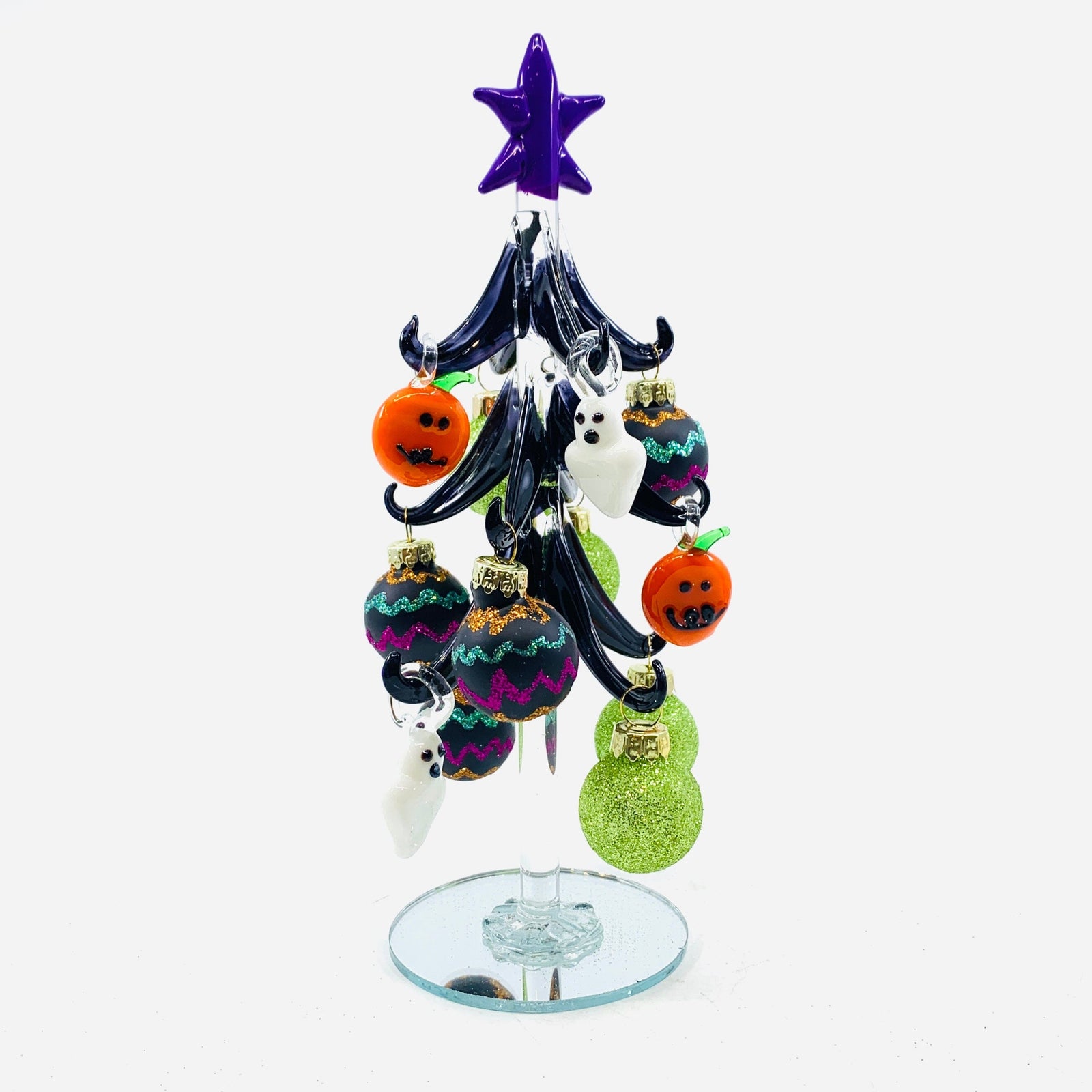 Glass Halloween Tree 34 Decor GANZ 