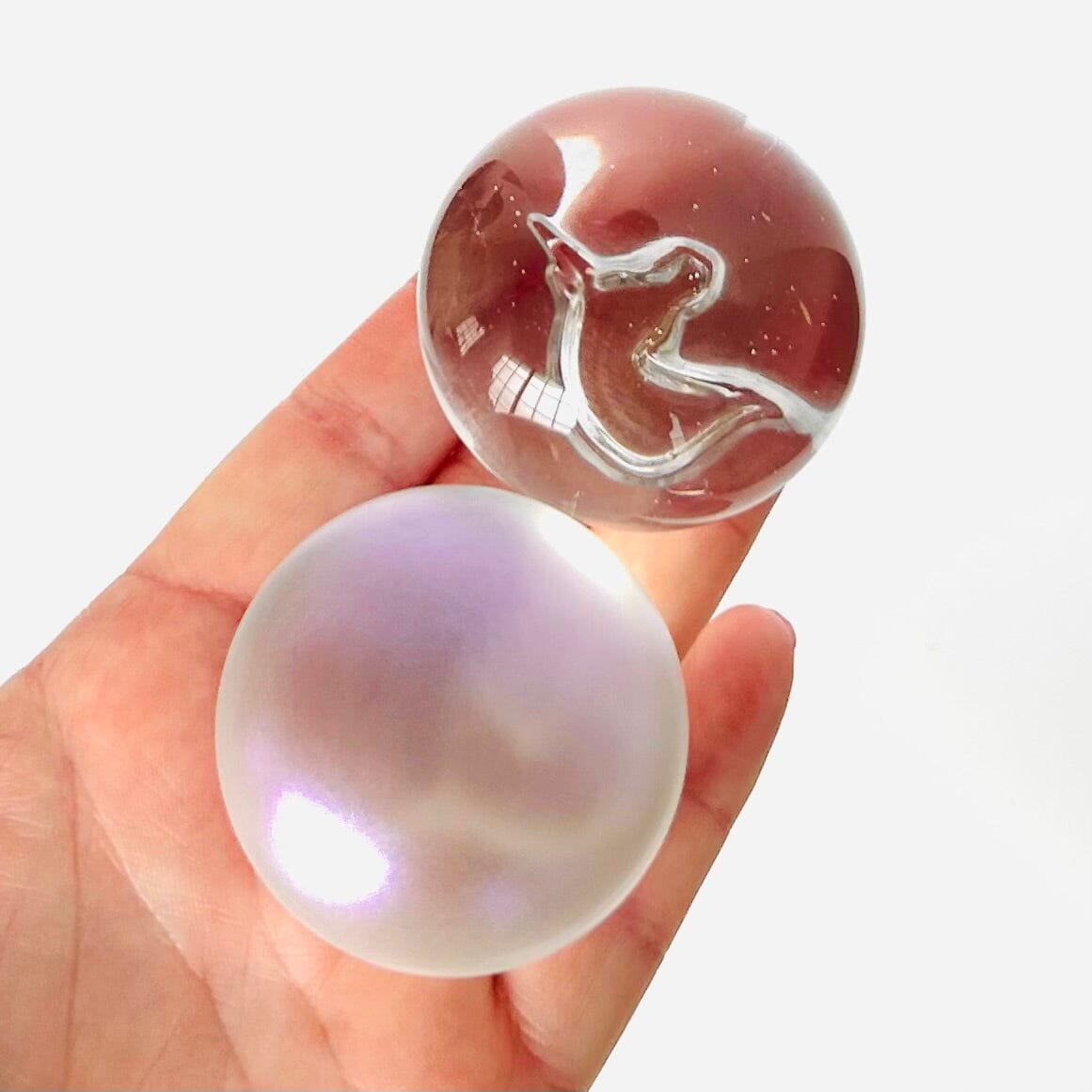 Rare Glass Unicorn Tears Miniature Henrietta Glass 