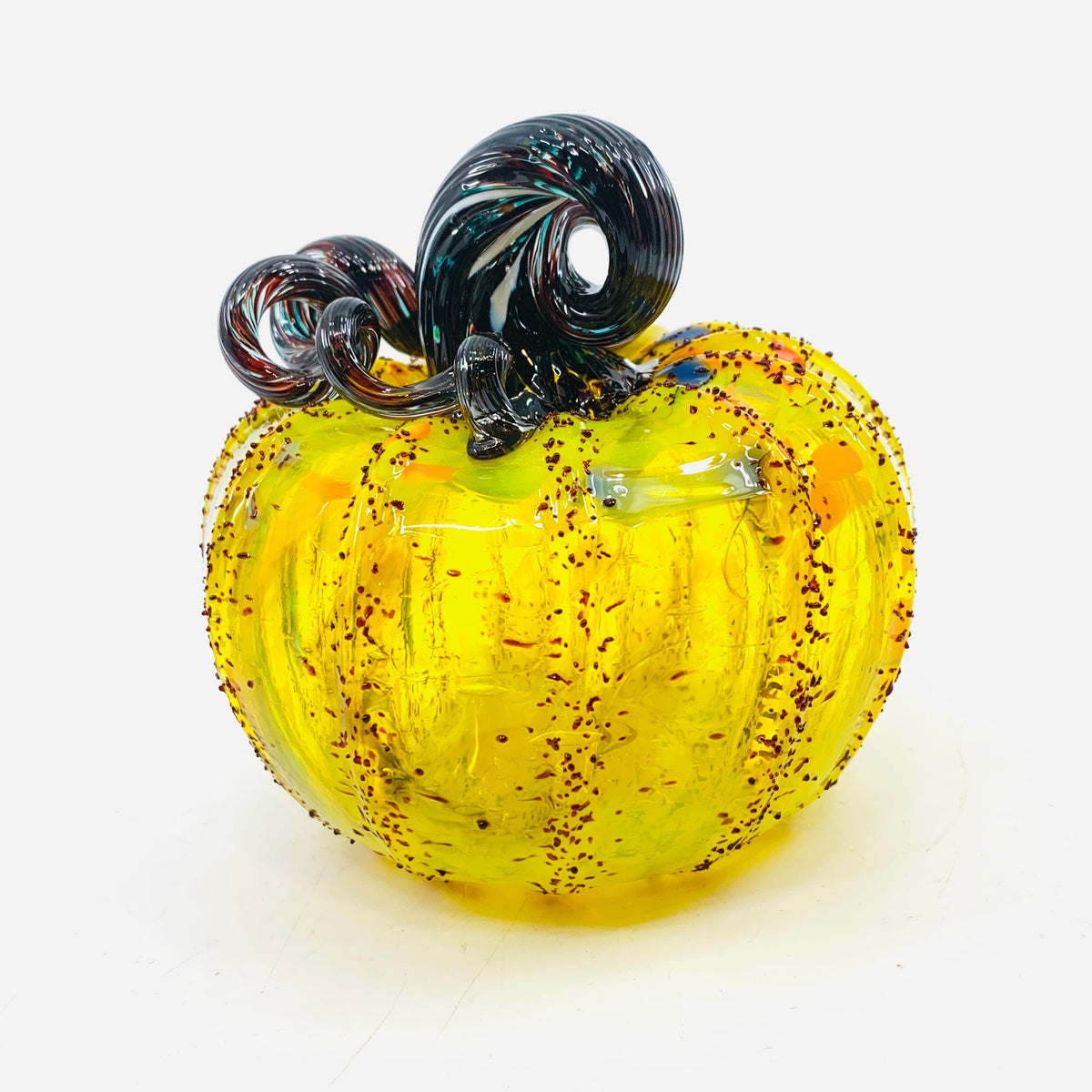 Daily Pumpkin 93 Fall Squat Gabby Luke Adams Glass Blowing Studio 
