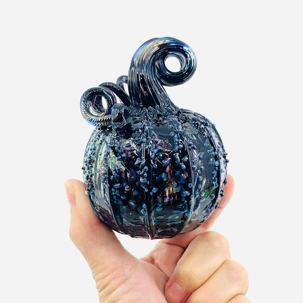 Daily Pumpkin 3485 Mini Gabby Luke Adams Glass Blowing Studio 