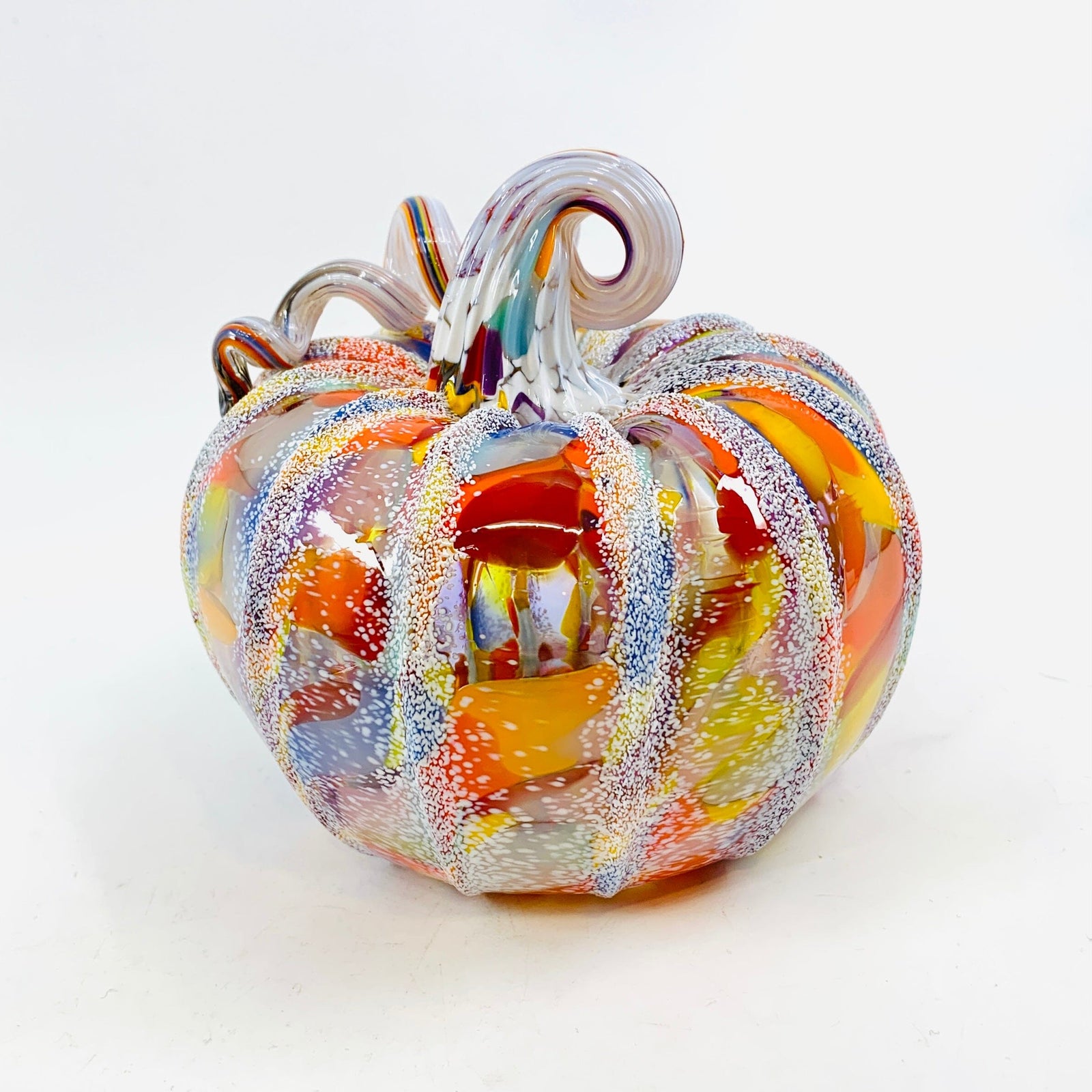 Daily Pumpkin 1060 Squat Gabby Luke Adams Glass Blowing Studio 
