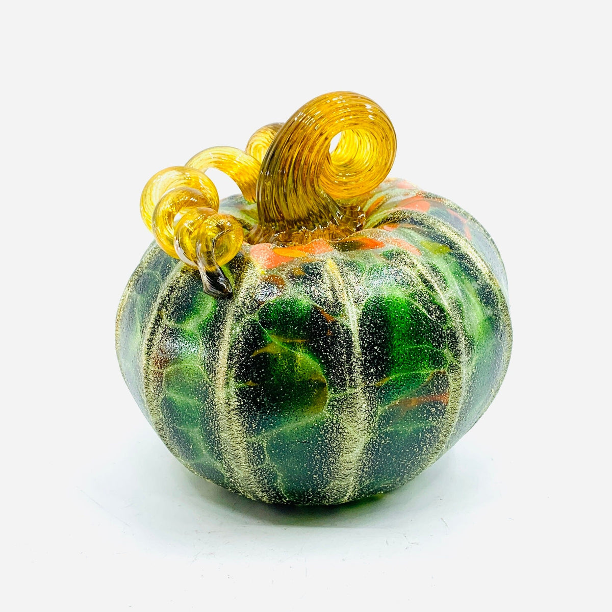 Daily Glow Pumpkin 210 Fall Squat Daily Pumpkin Luke Adams Glass Blowing Studio 