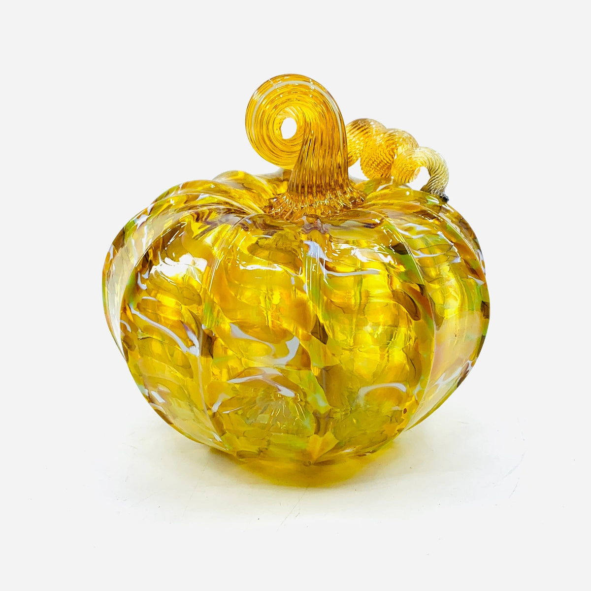 Daily Pumpkin 3798 Fall Squat Gabby Luke Adams Glass Blowing Studio 