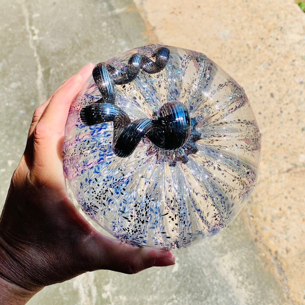 Daily Pumpkin 2978 Medium Gabby Luke Adams Glass Blowing Studio 
