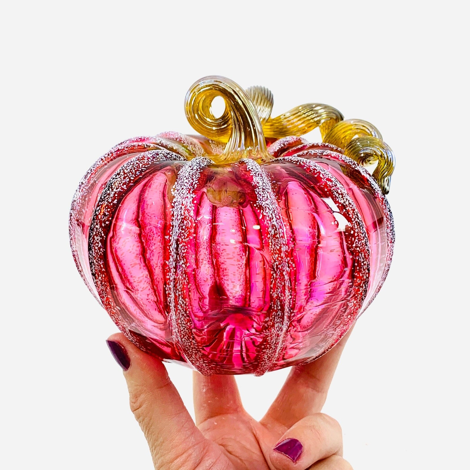Daily Pumpkin 648 Squat Daily Pumpkin Luke Adams Glass Blowing Studio 