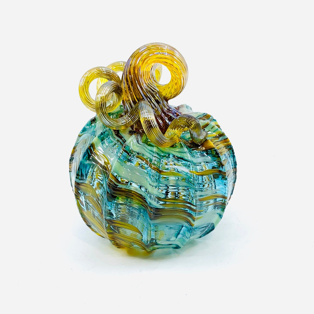 Daily Pumpkin 2890 Mini Gabby Luke Adams Glass Blowing Studio 