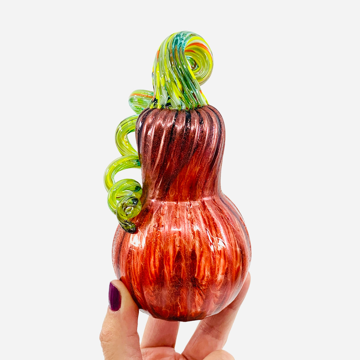 Daily Pumpkin 706 Cherry Shimmer Gourd