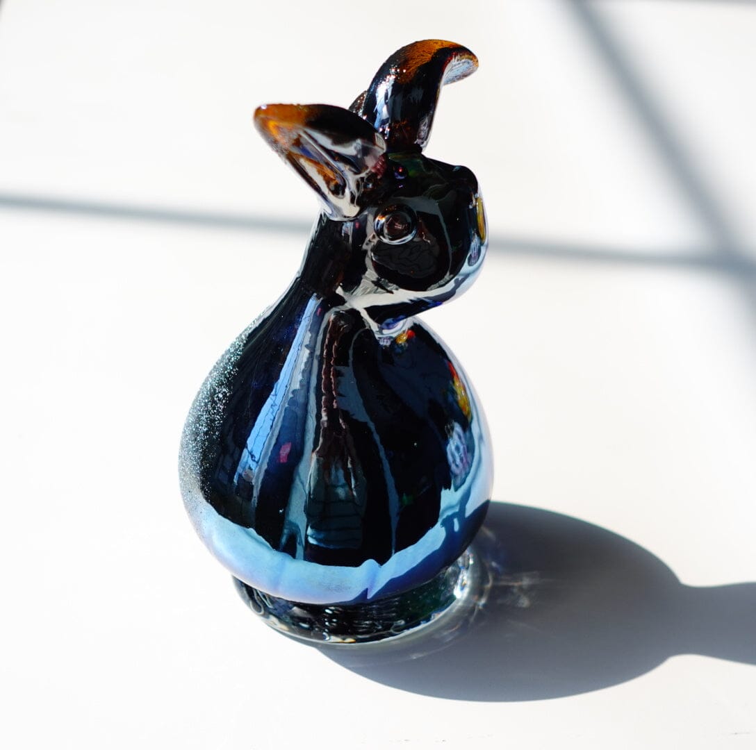 Facebook Live Bunny 395 - Oil Slick Luke Adams Glass Blowing Studio 