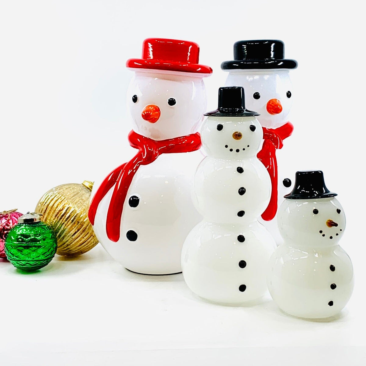 Smiling Snowman - Large Diamond Star 