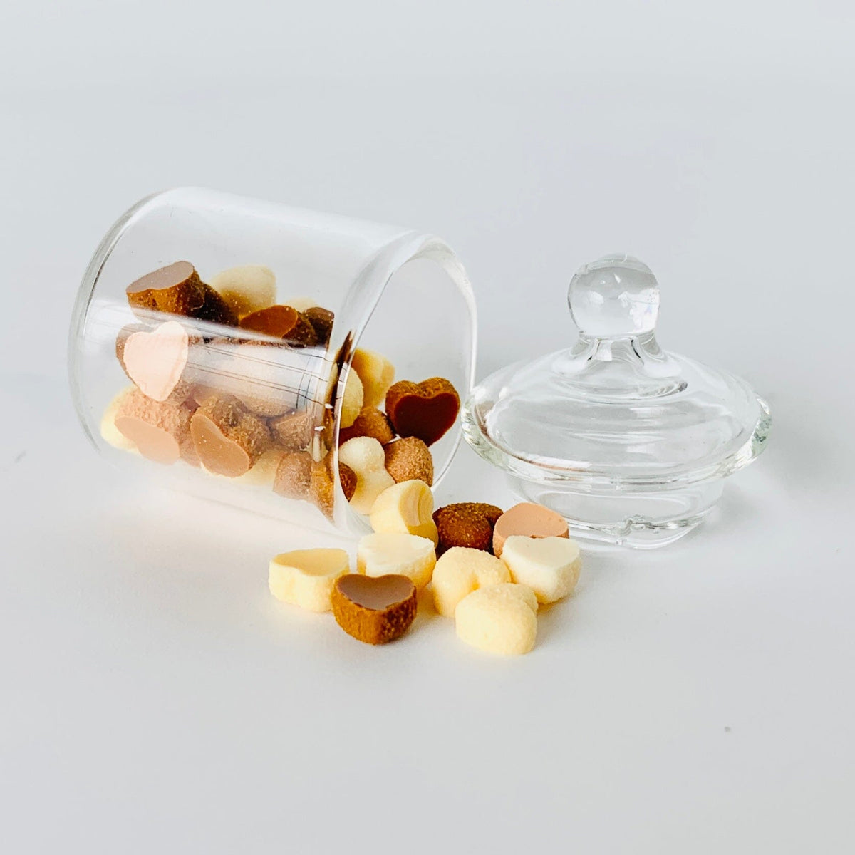 Tiniest Jar of Heart Biscuits Miniature - 