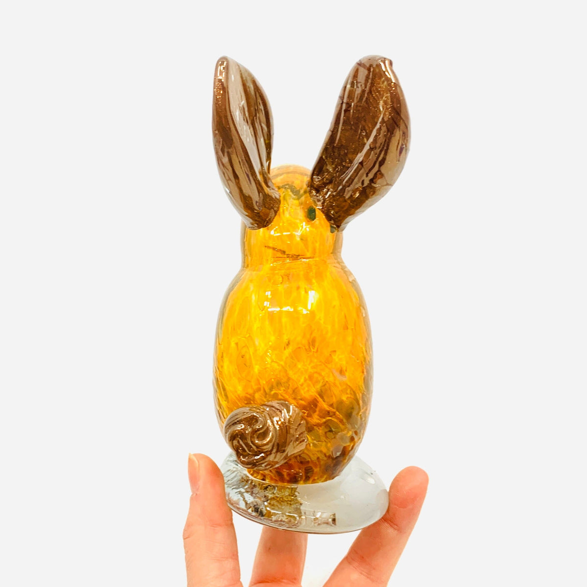 Daily Bunny 226 - Caramel Gabby Luke Adams Glass Blowing Studio 