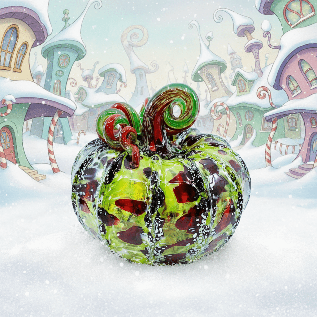 How The Grinch Squat Christmas Inspo Luke Adams Glass Blowing Studio 