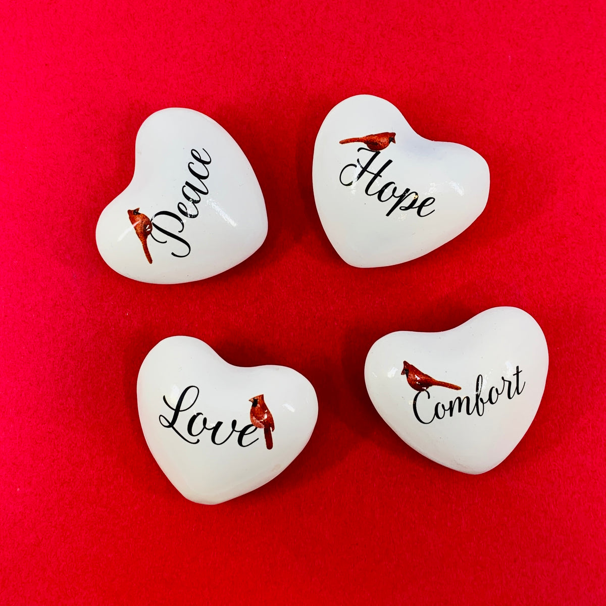 Cardinal Heart Chimes