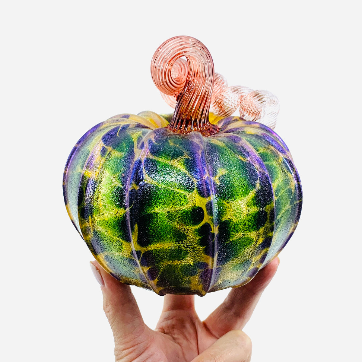 Daily Pumpkin 263 Fall Shimmer Jumbo Squat