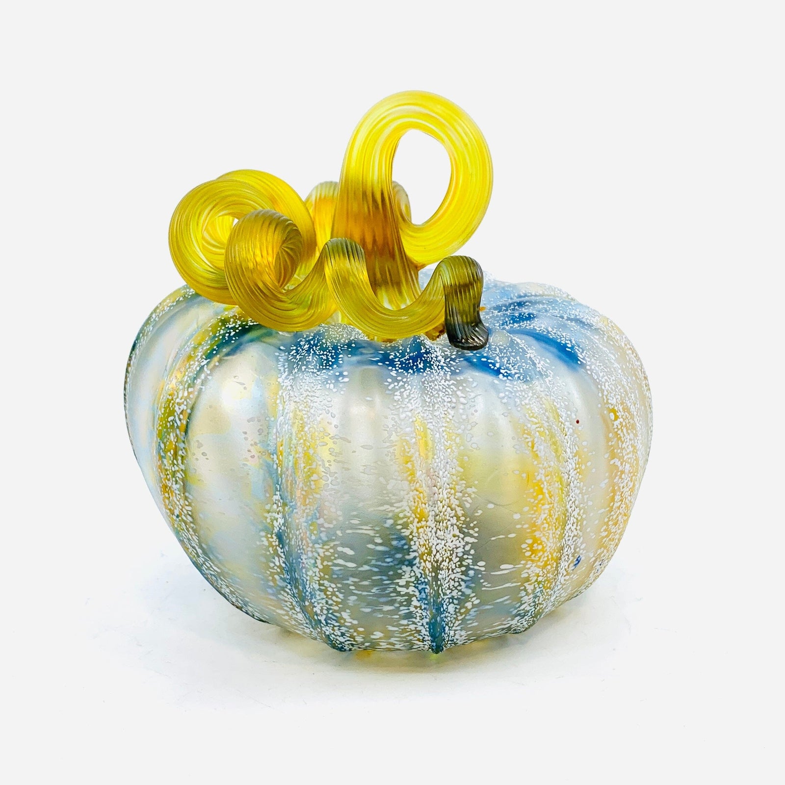 Daily Pumpkin 530 Coastal Matte Squat Gabby Luke Adams Glass Blowing Studio 