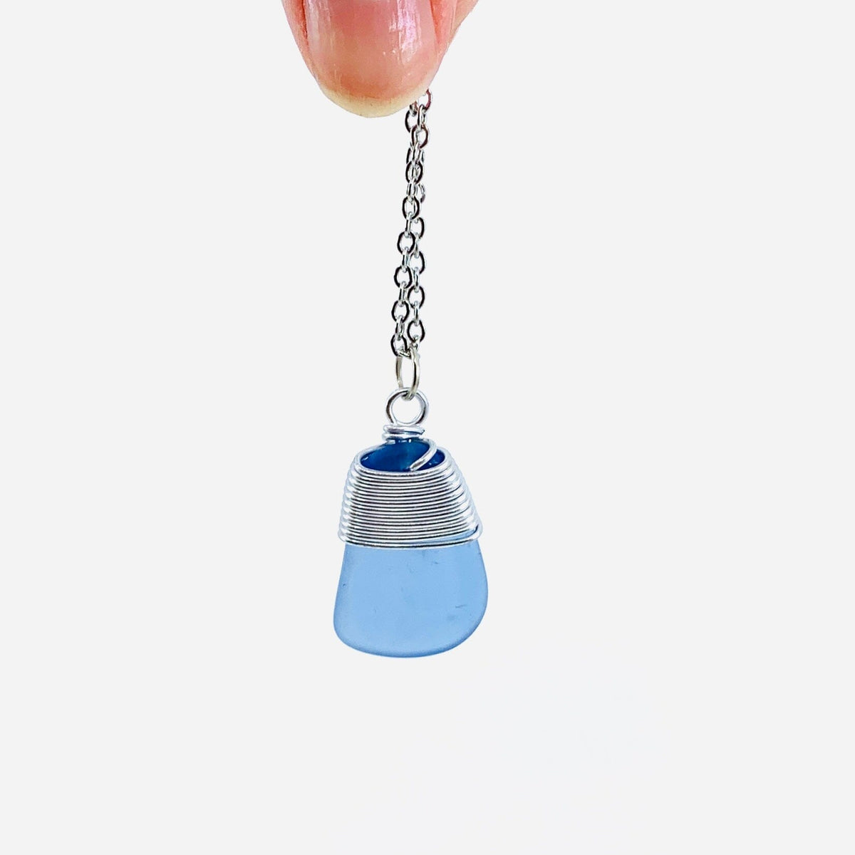 Coastal Sea Glass Necklace - 5 