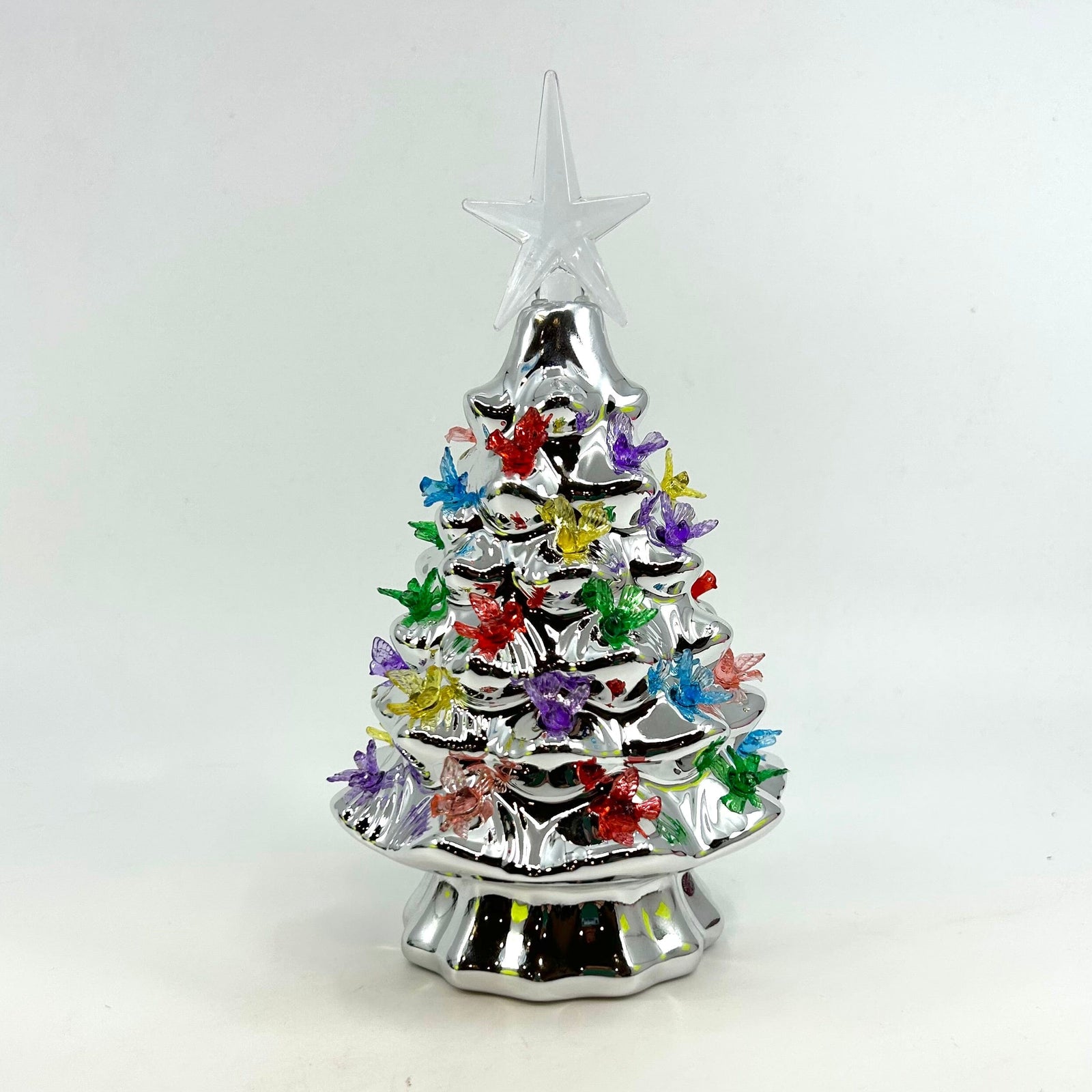 Bird Lite-Up Silver Tree - 6 One Hundred 80 Degrees 