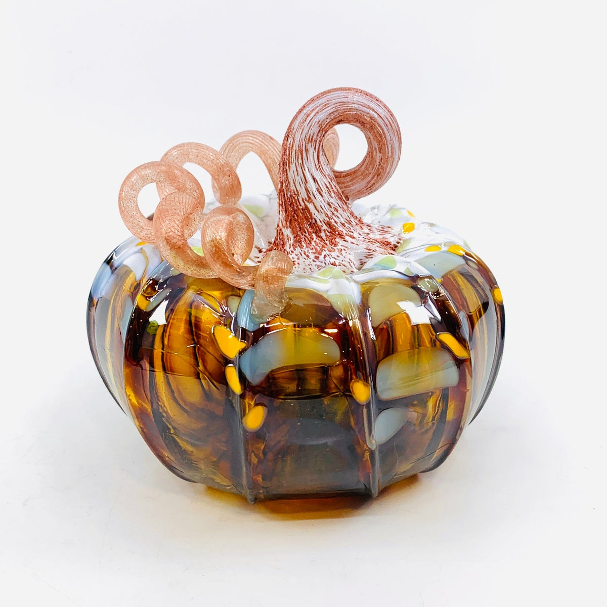 Daily Pumpkin 1620 Cupcake Squat Gabby Luke Adams Glass Blowing Studio 