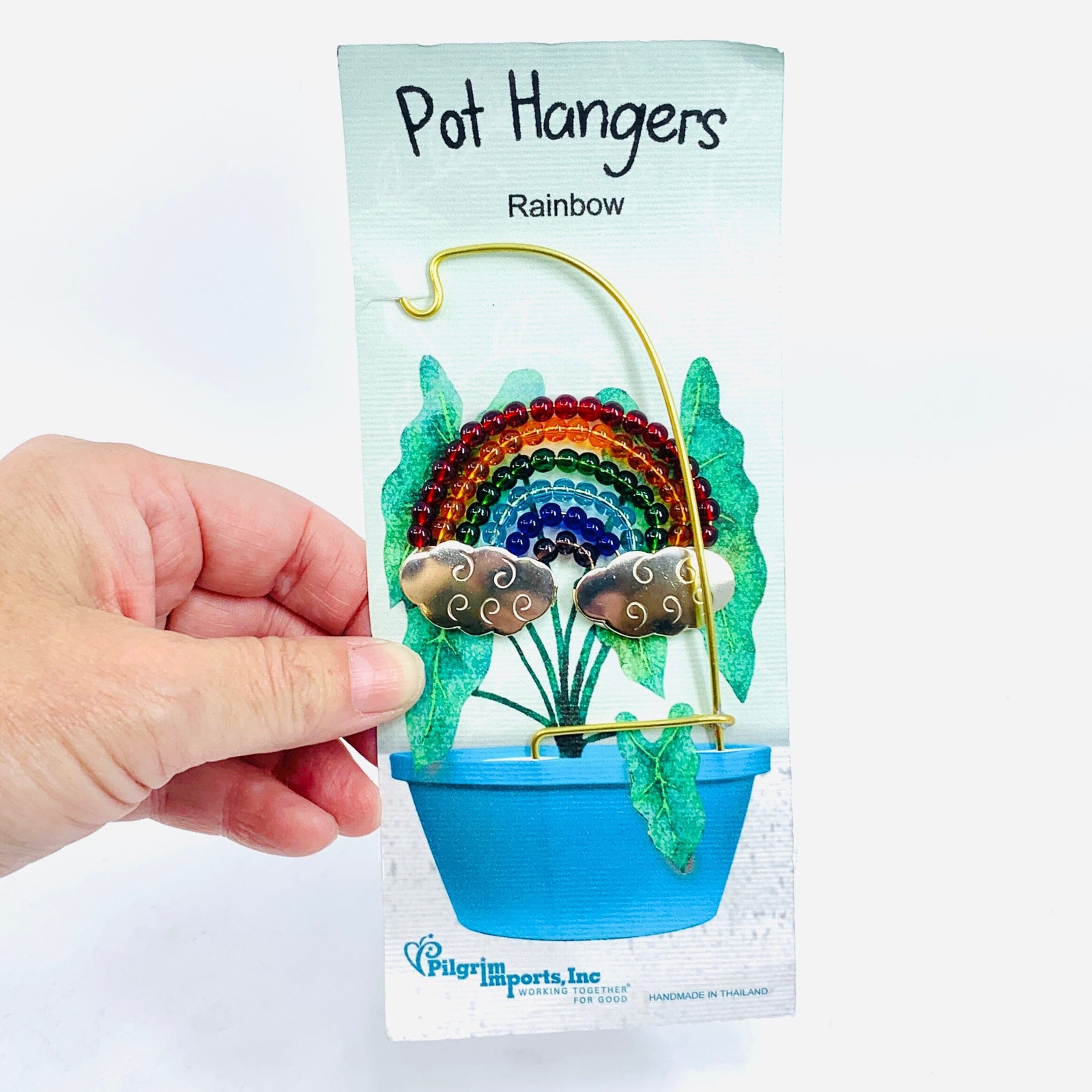 Plant Hangers 21, Rainbow Miniature Pilgrim Imports 
