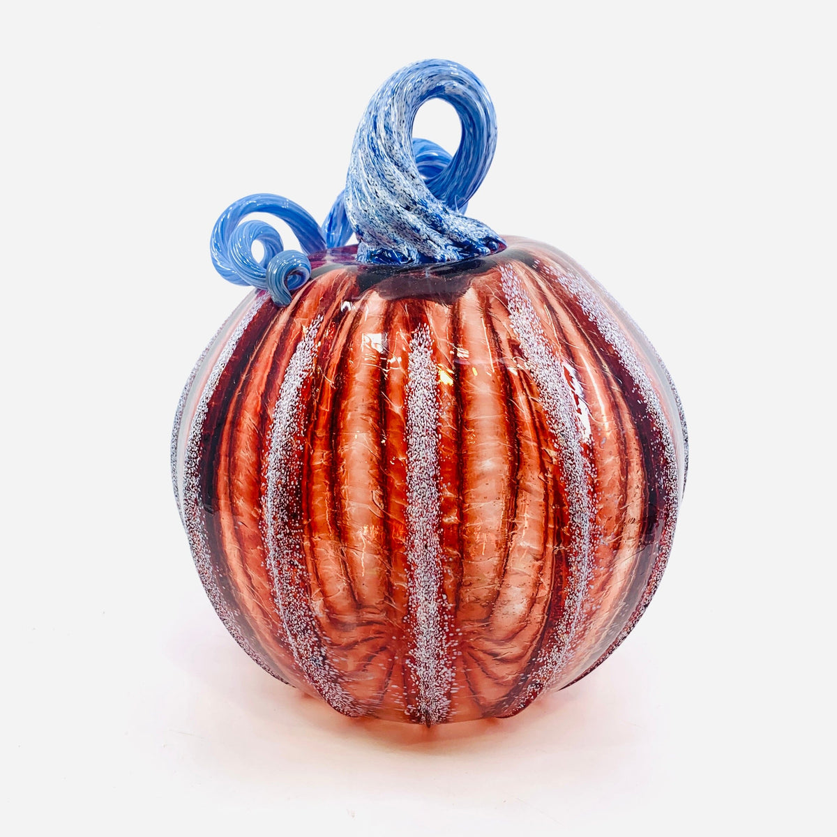 Daily Pumpkin 260 Large Gabby Luke Adams Glass Blowing Studio 