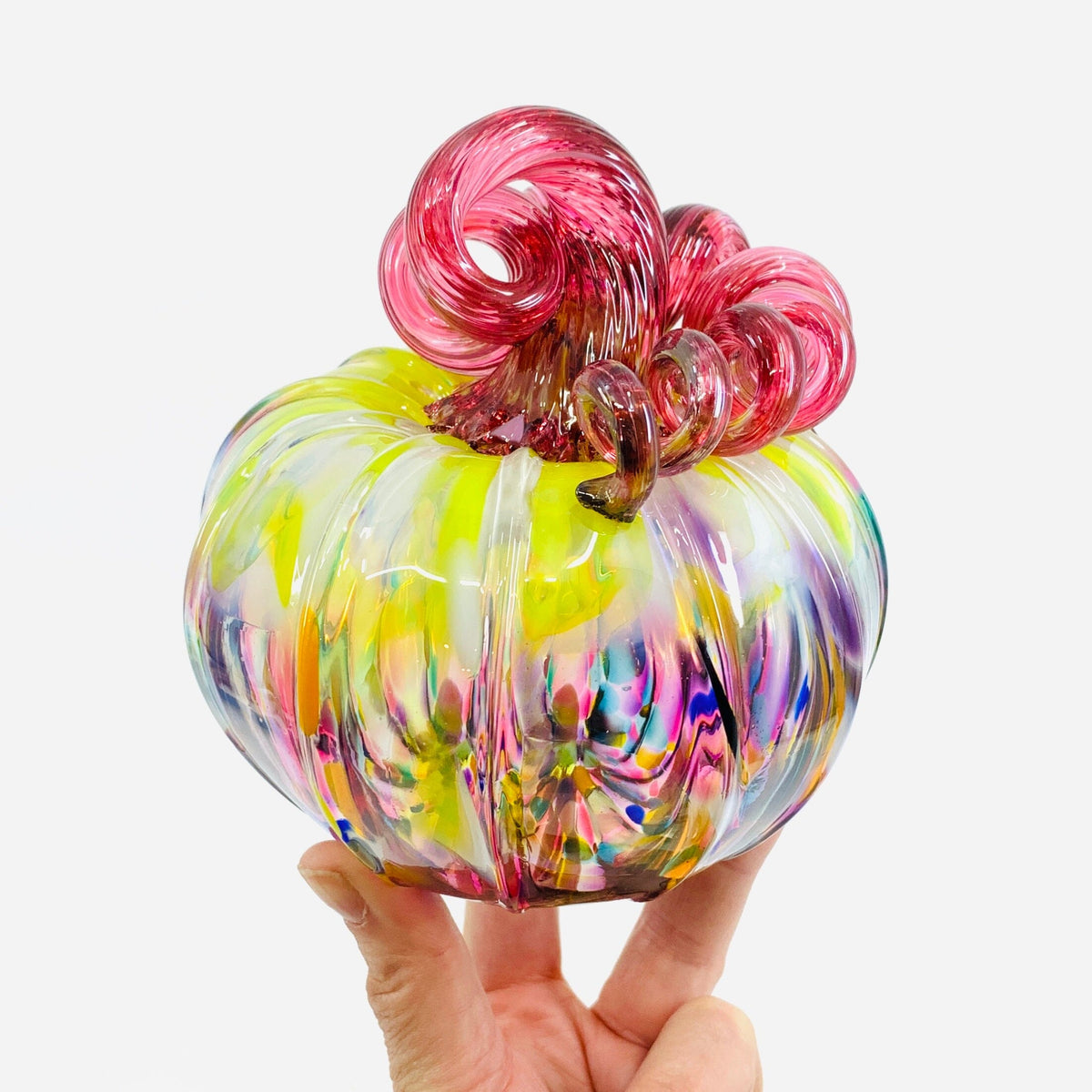 Daily Pumpkin 1029 Squat Gabby Luke Adams Glass Blowing Studio 