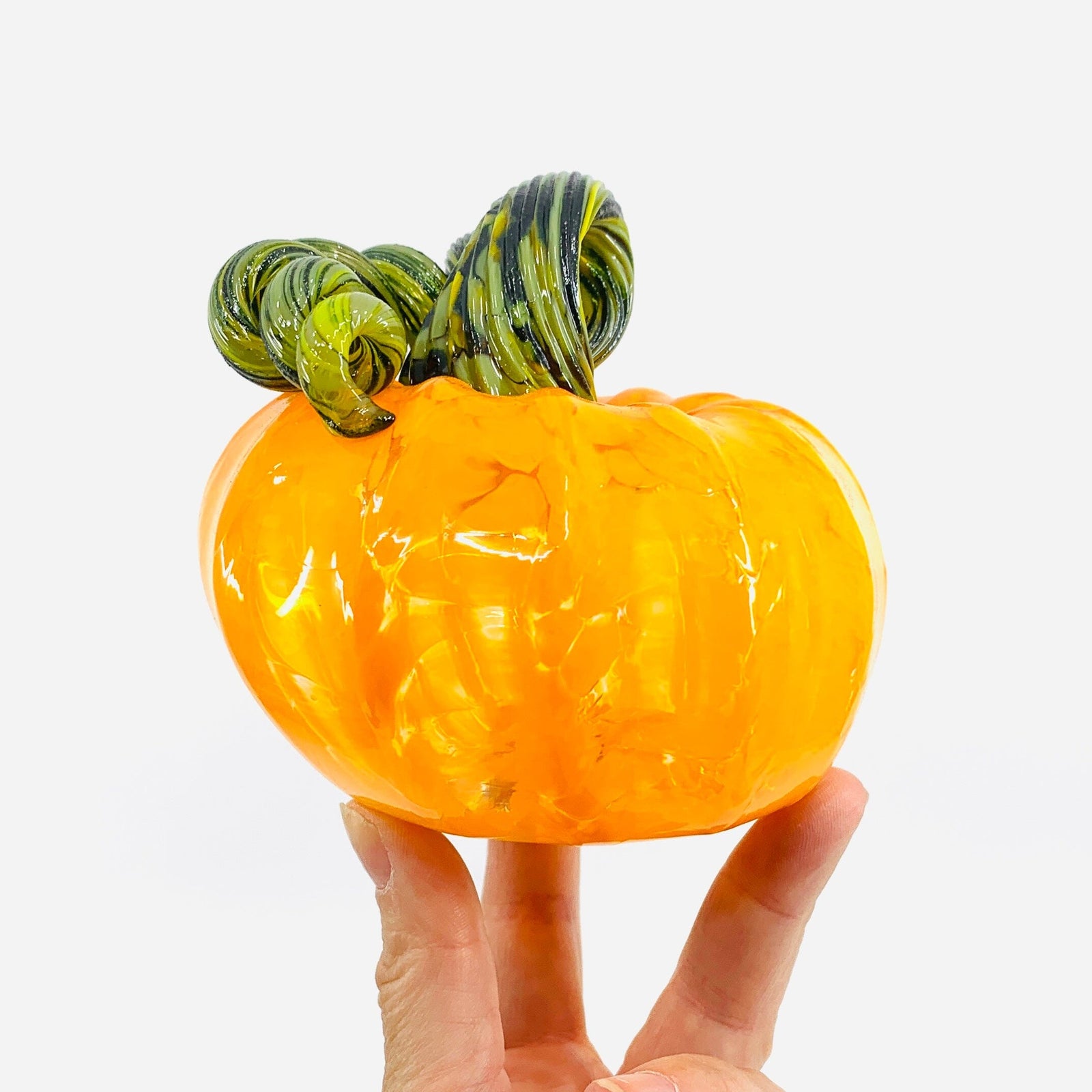 Daily Pumpkin 1488 Oops Squat Gabby Luke Adams Glass Blowing Studio 