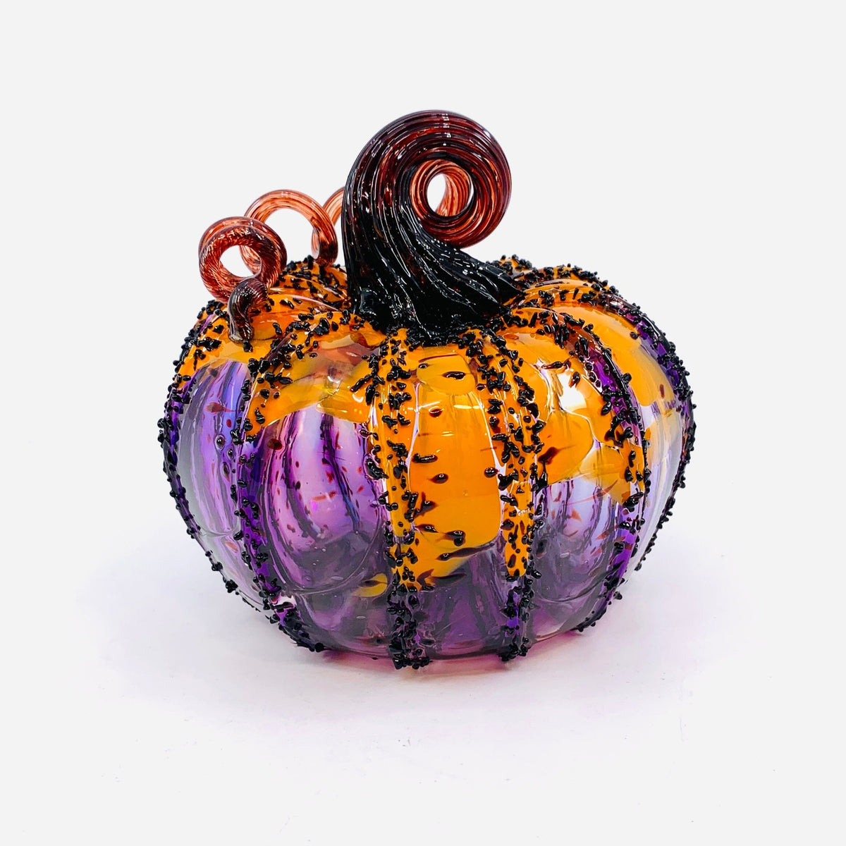Daily Pumpkin 2607 Squat Gabby Luke Adams Glass Blowing Studio 