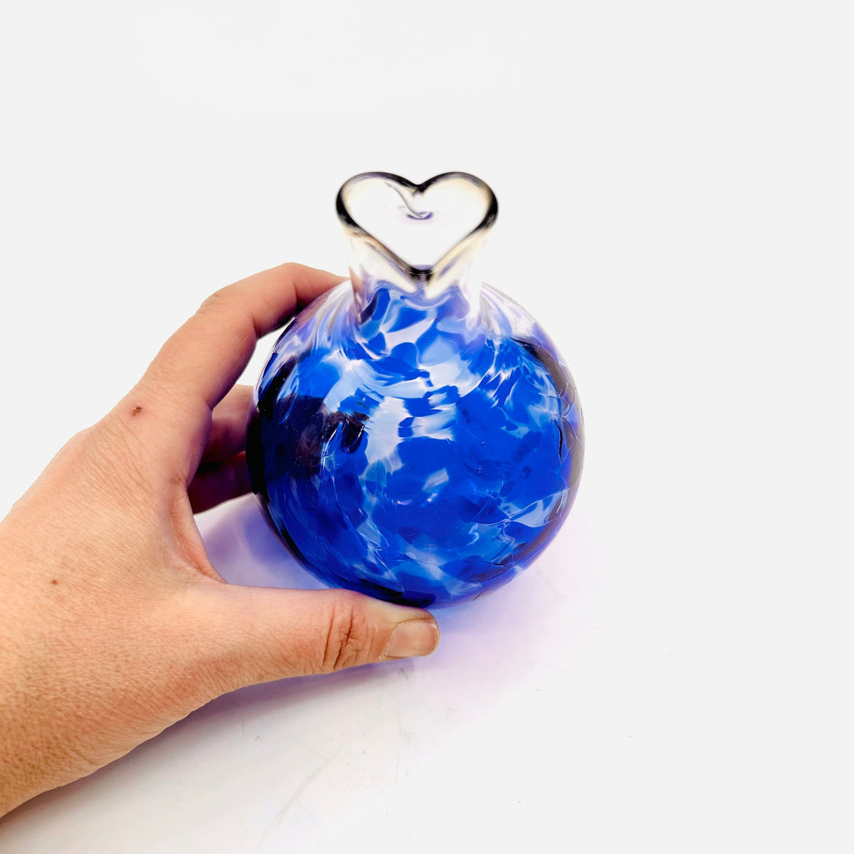 Daily Pumpkin 3235 Heart Vase Gabby Henrietta Glass 