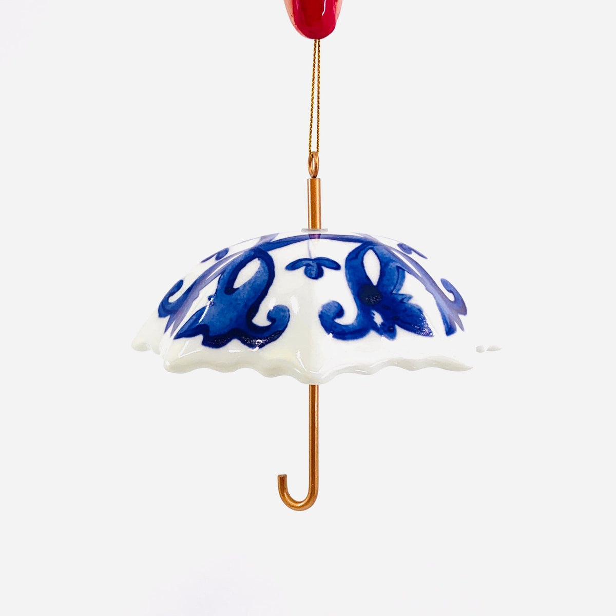 Stoneware Umbrella Ornaments Decor Creative Co-op 