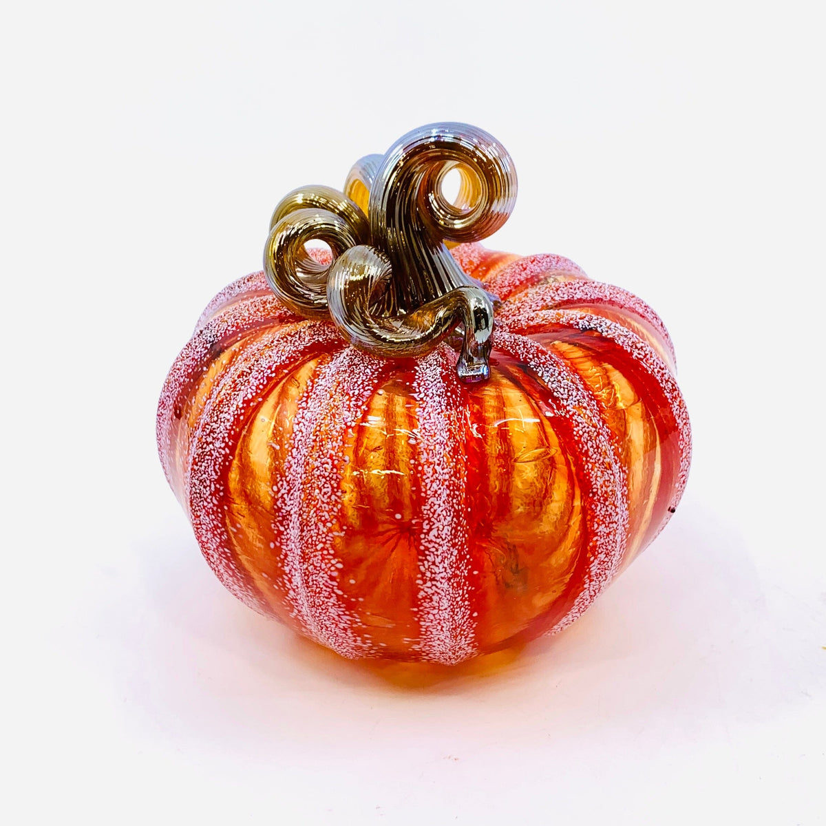 Daily Pumpkin 862 Holiday Squat Gabby Luke Adams Glass Blowing Studio 