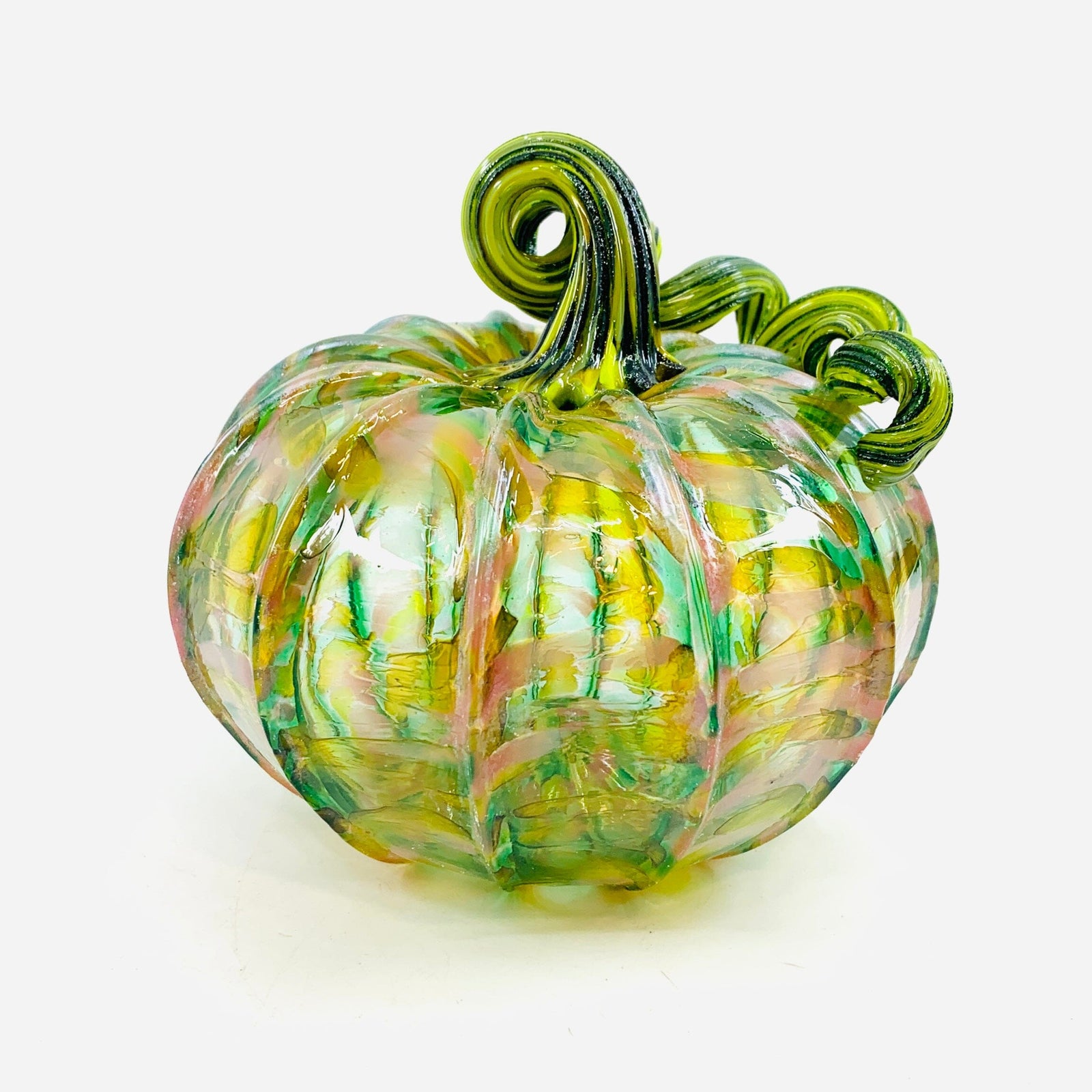 Daily Pumpkin 636 Fall Squat Daily Pumpkin Luke Adams Glass Blowing Studio 
