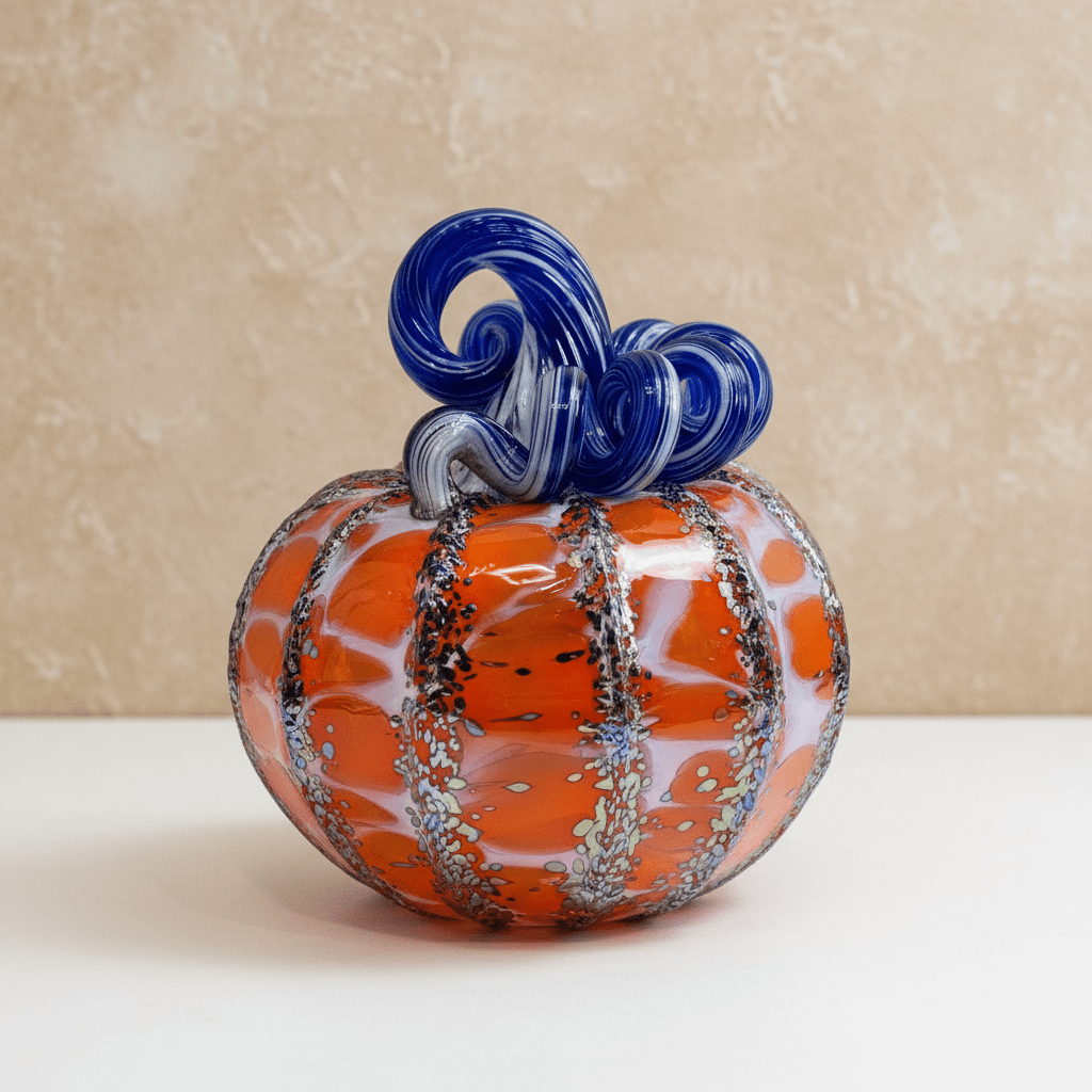 Daily Pumpkin 89 Squat Gabby Luke Adams Glass Blowing Studio 