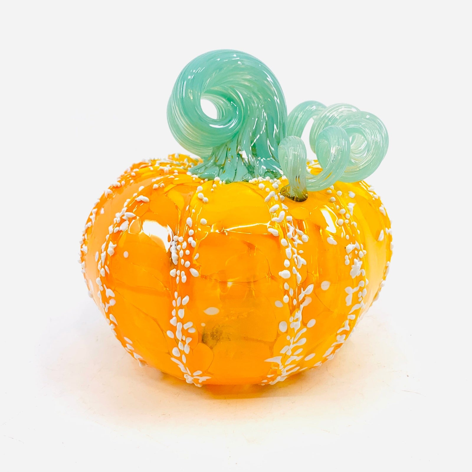 Daily Pumpkin 952 Squat Gabby Luke Adams Glass Blowing Studio 