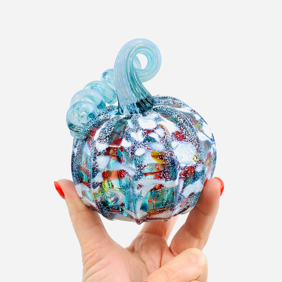 Daily Pumpkin 772 Mini Gabby Luke Adams Glass Blowing Studio 