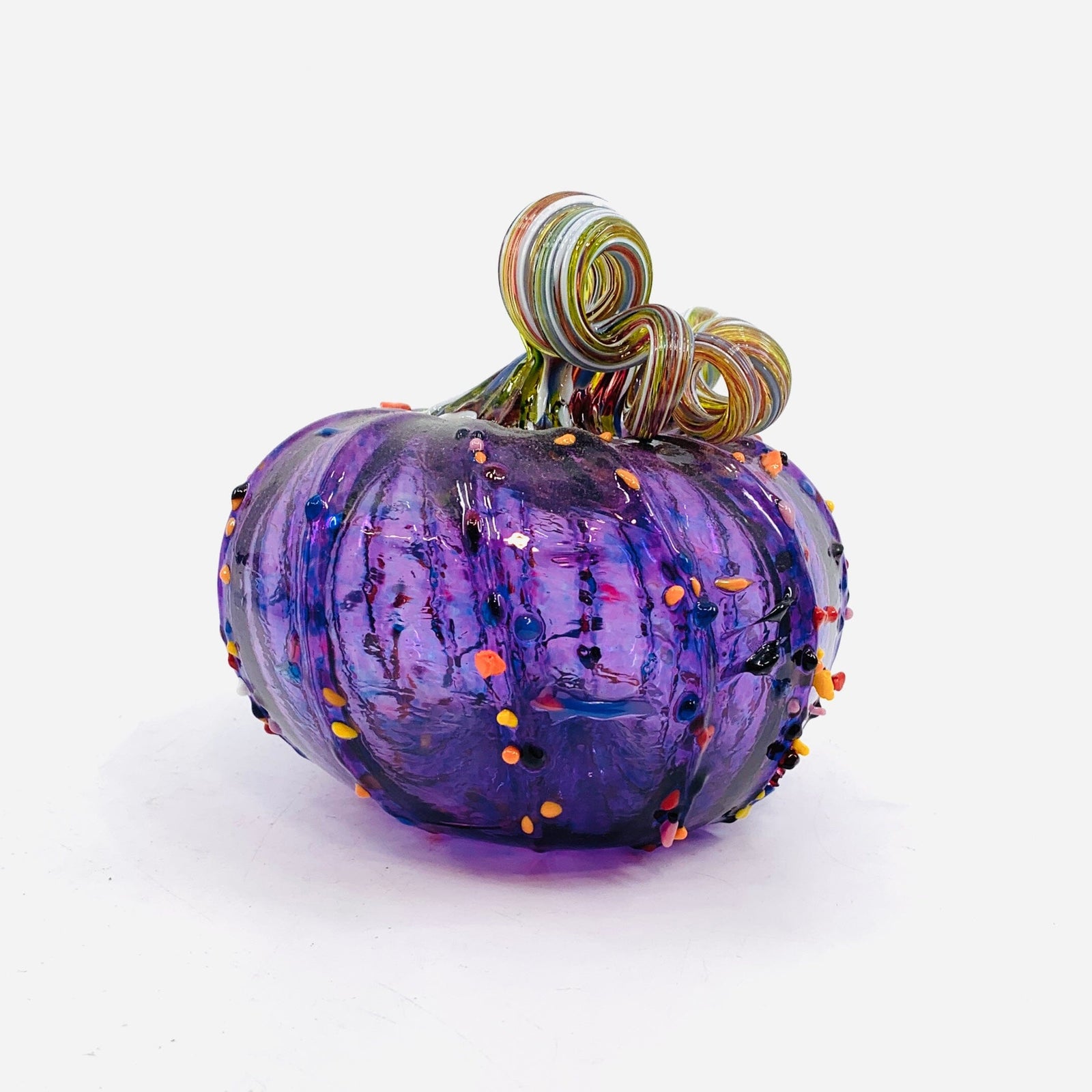 Daily Pumpkin 1528 Oops Squat Gabby Luke Adams Glass Blowing Studio 