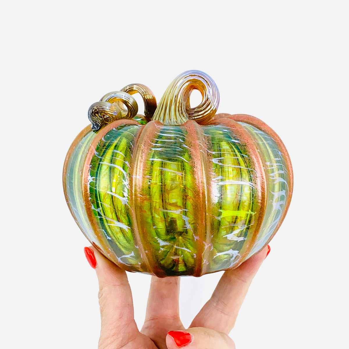 Daily Pumpkin 786 Holiday Squat Gabby Luke Adams Glass Blowing Studio 