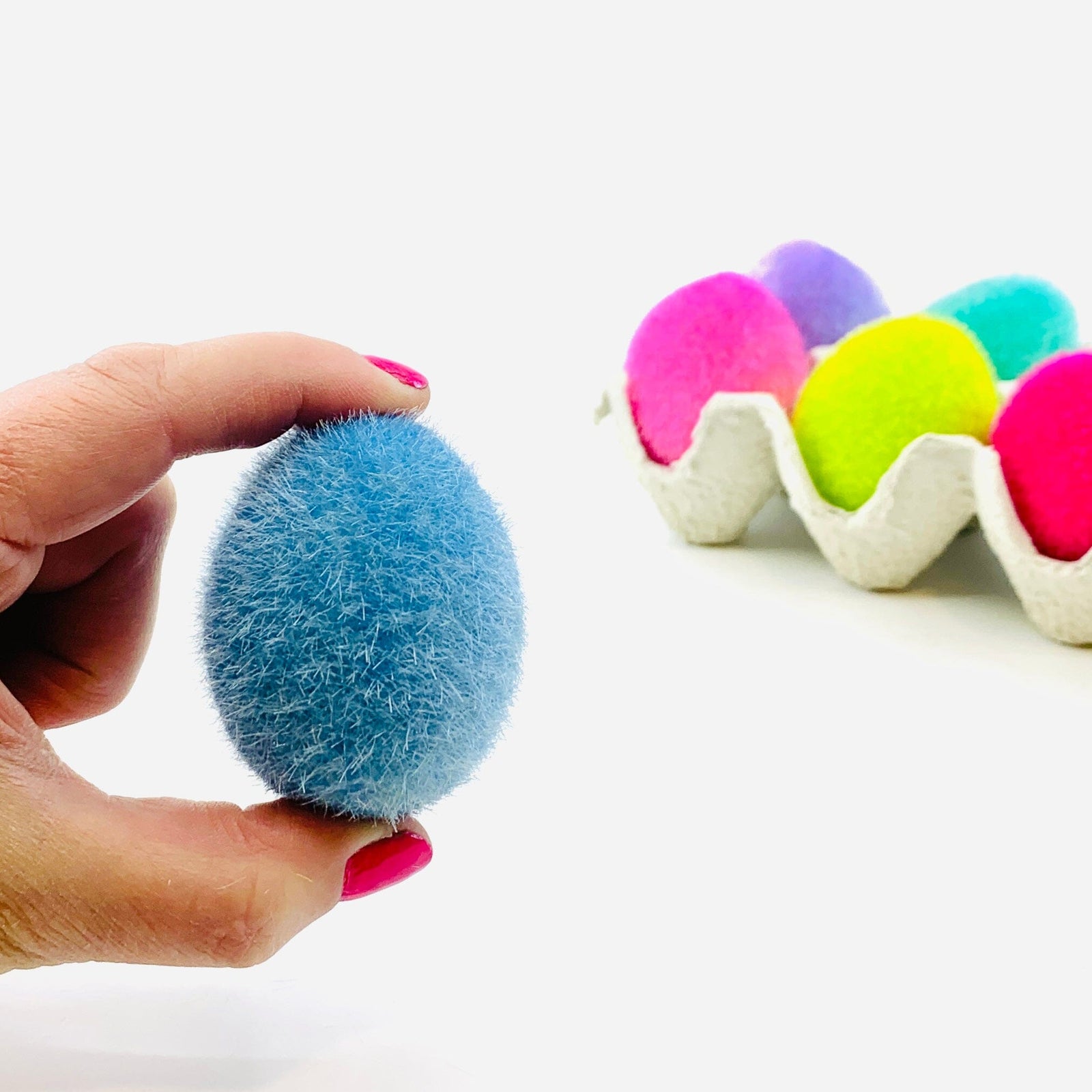 Flocked Egg, Denim Decor One Hundred 80 Degrees 