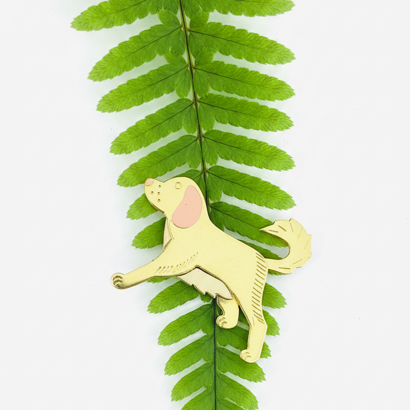 Stem Charms 14, Prancing Pooch