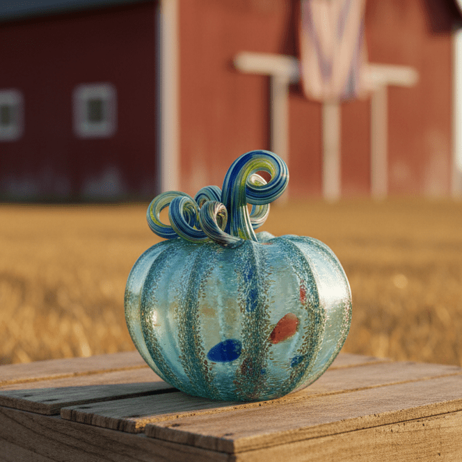 Daily Pumpkin 614 Matte American Squat Gabby Luke Adams Glass Blowing Studio 