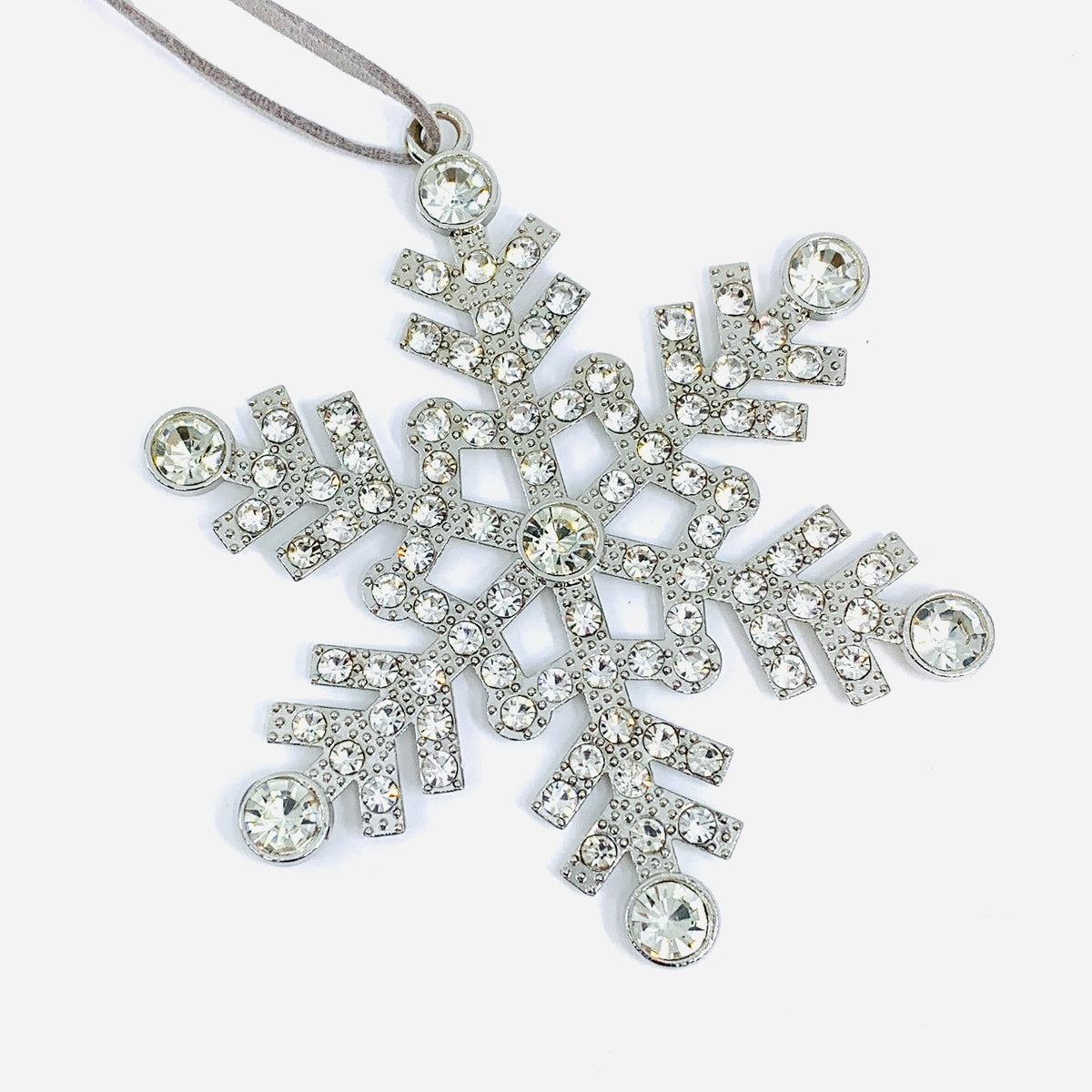Snowflake Rhinestone Ornament 21