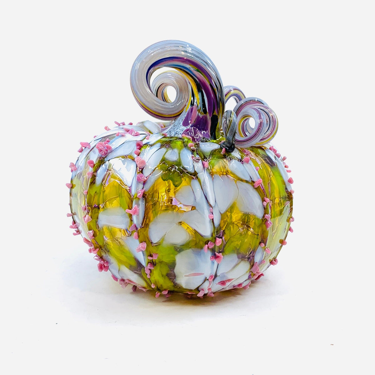 Daily Pumpkin 753 Squat Gabby Luke Adams Glass Blowing Studio 