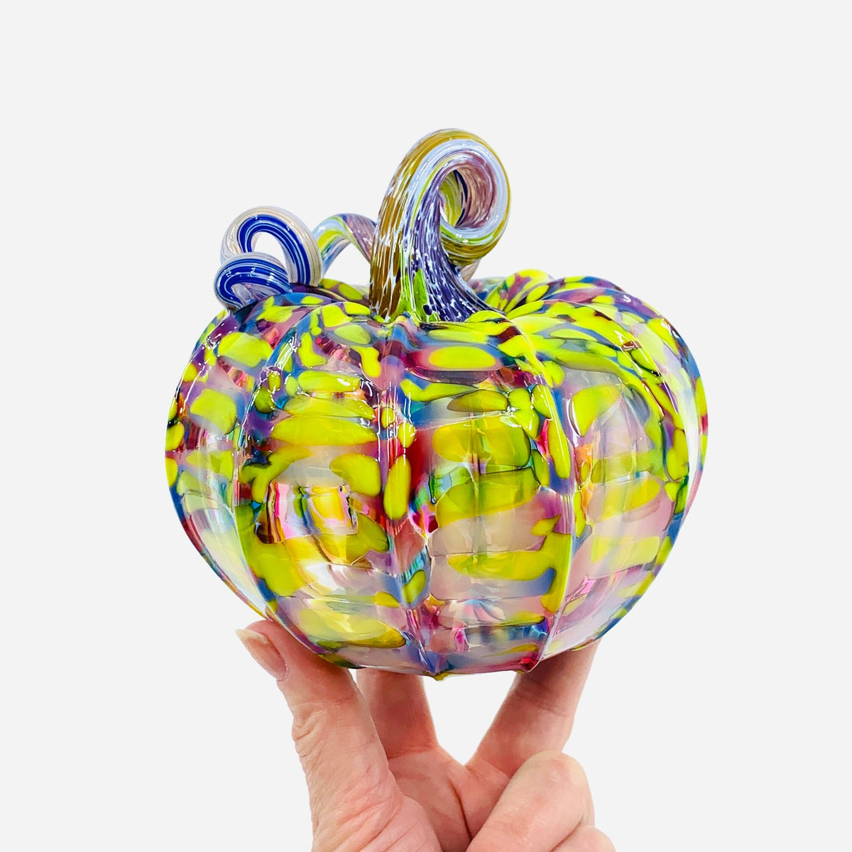 Daily Pumpkin 3557 Squat Gabby Luke Adams Glass Blowing Studio 