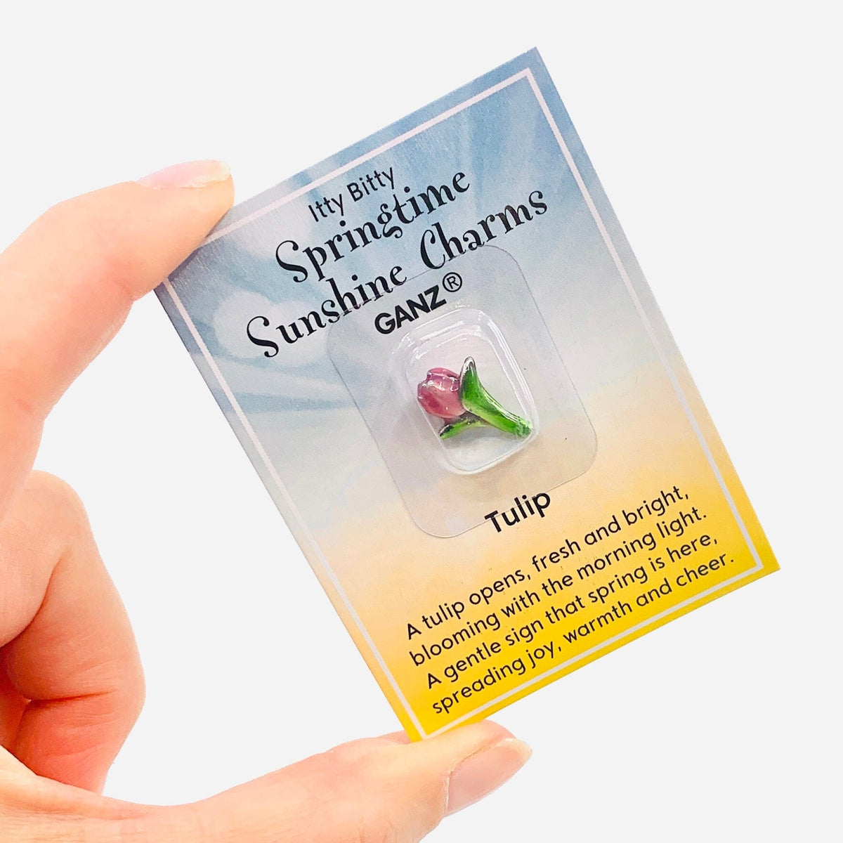 Itty Bitty Springtime Sunshine Charms, Tulip GANZ 