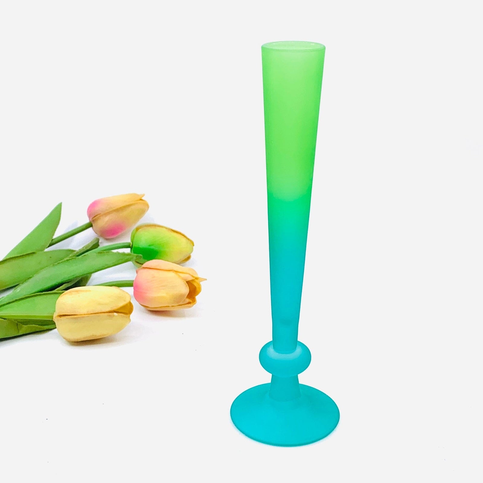 Rainbow Ombre Bud Vases-4 One Hundred 80 Degrees 